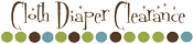 Cloth Diaper Clearance
