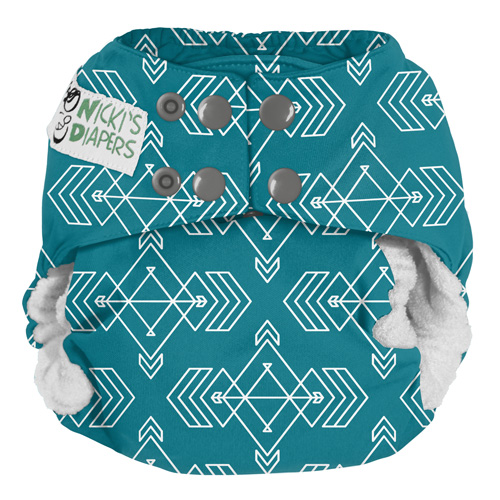 Nicki's Diapers Bamboo One Size All-in-One (Snap)