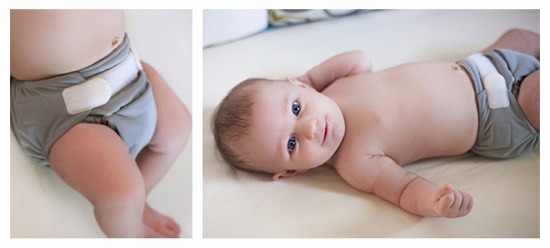 Thirsties Newborn All In One with Hook & Loop Closure