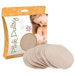 Pink Daisy Organic Cotton Nursing Pads - 3 pairs