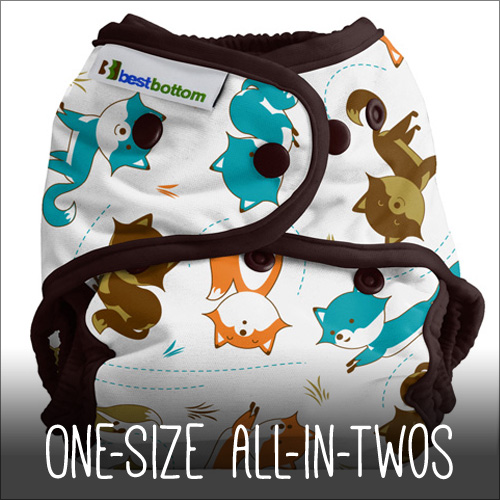 One Size AI2 & Hybrid Diapers