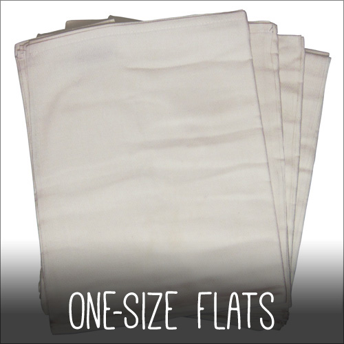 One Size Flat Diapers