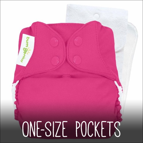 One Size Pocket Diapers