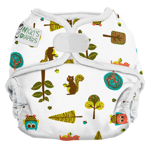 Nicki's Diapers One Size Diaper Cover (Hook & Loop)