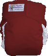 DryBees Cloth Diaper - Burgundy