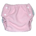 Stacinator Luxury Fleece Diaper Covers - Light Pink (single layer)