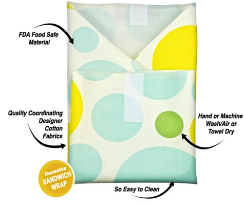 Planet Wise Reusable Sandwich Wrap