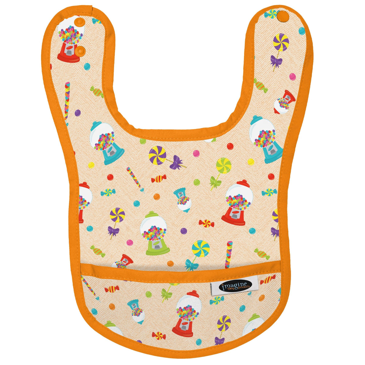 Imagine Baby Waterproof Bib - Sugar Rush