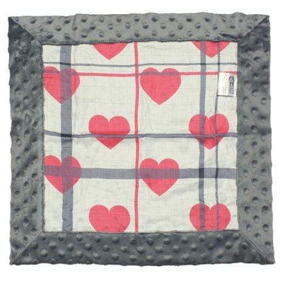 Nicki's Diapers Cuddle Security Blanket - Love Lines