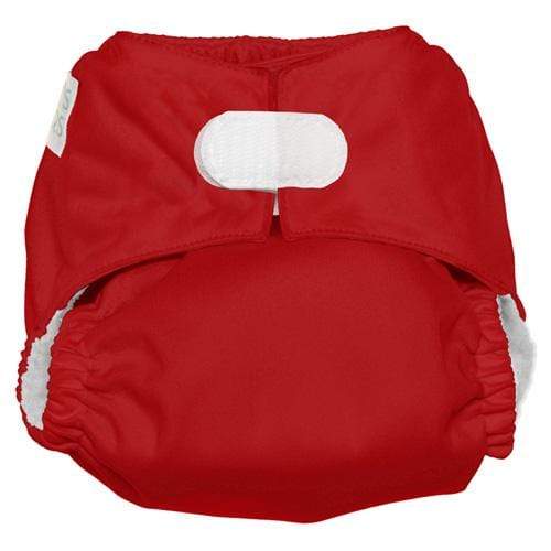 Nicki's Diapers Ultimate Hook & Loop All-In-One Diaper Candy Cane / One Size
