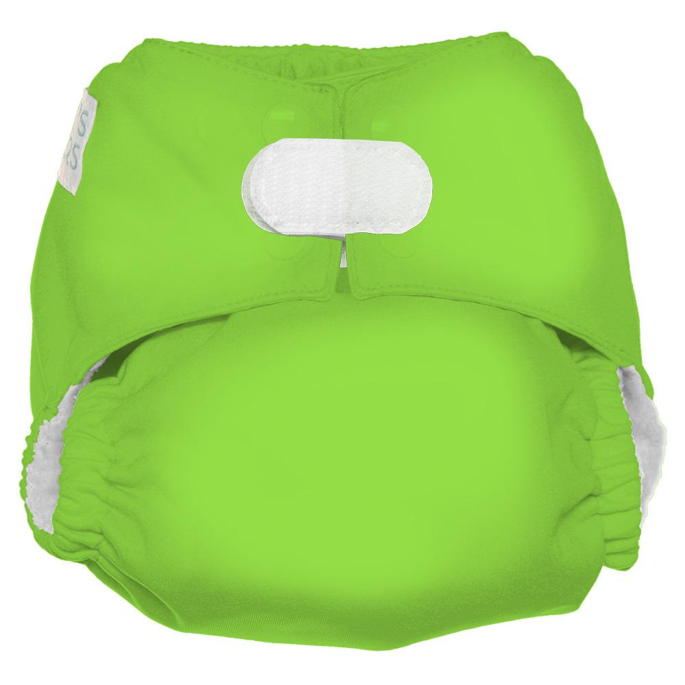 Nicki's Diapers Ultimate Hook & Loop All-In-One Diaper Get Slimed / One Size