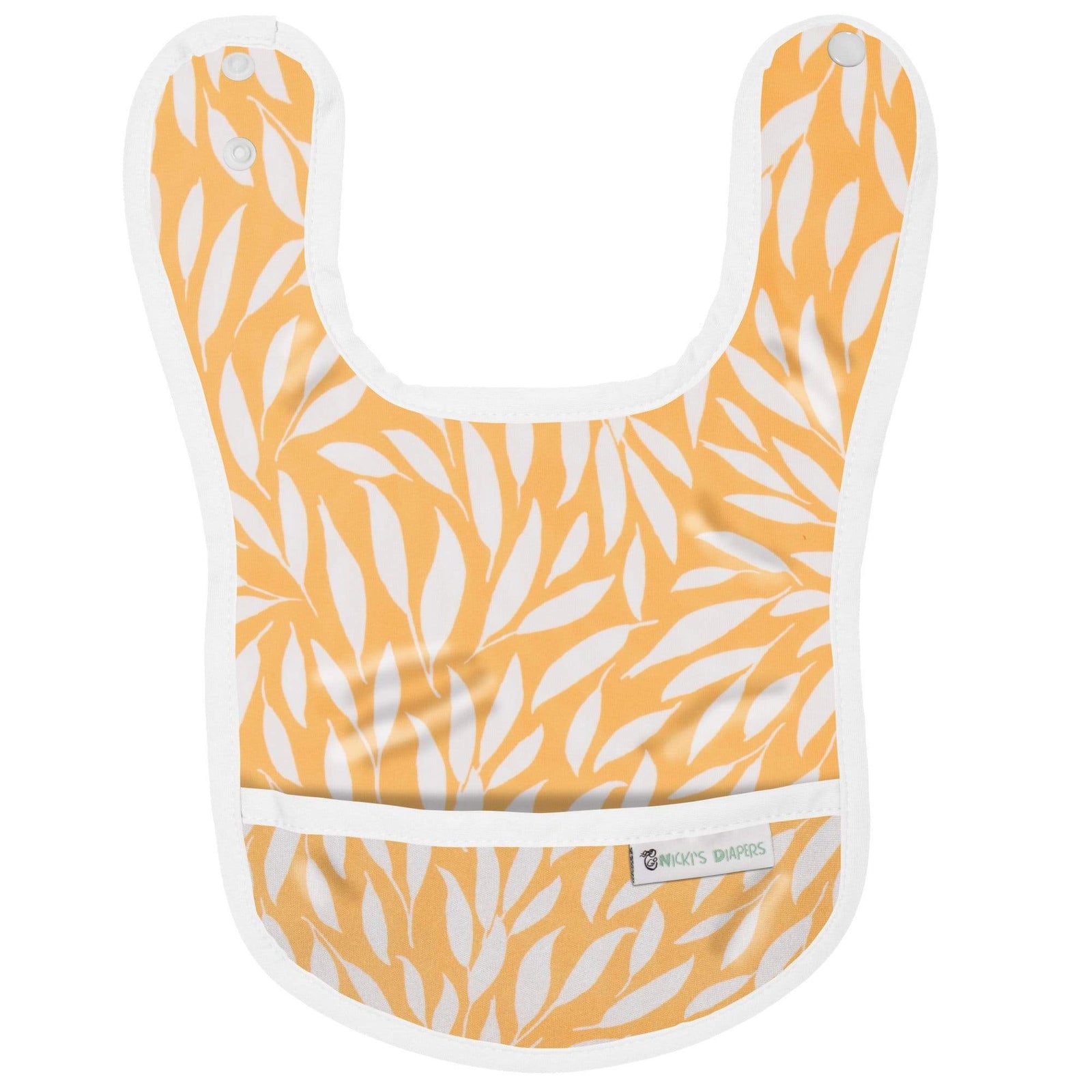 Nicki's Diapers Waterproof Bibs - Dijon