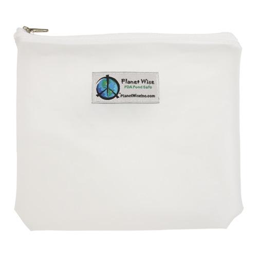 Planet Wise Tinted Zipper Sandwich Bag Clear / Sandwich Bag / 1