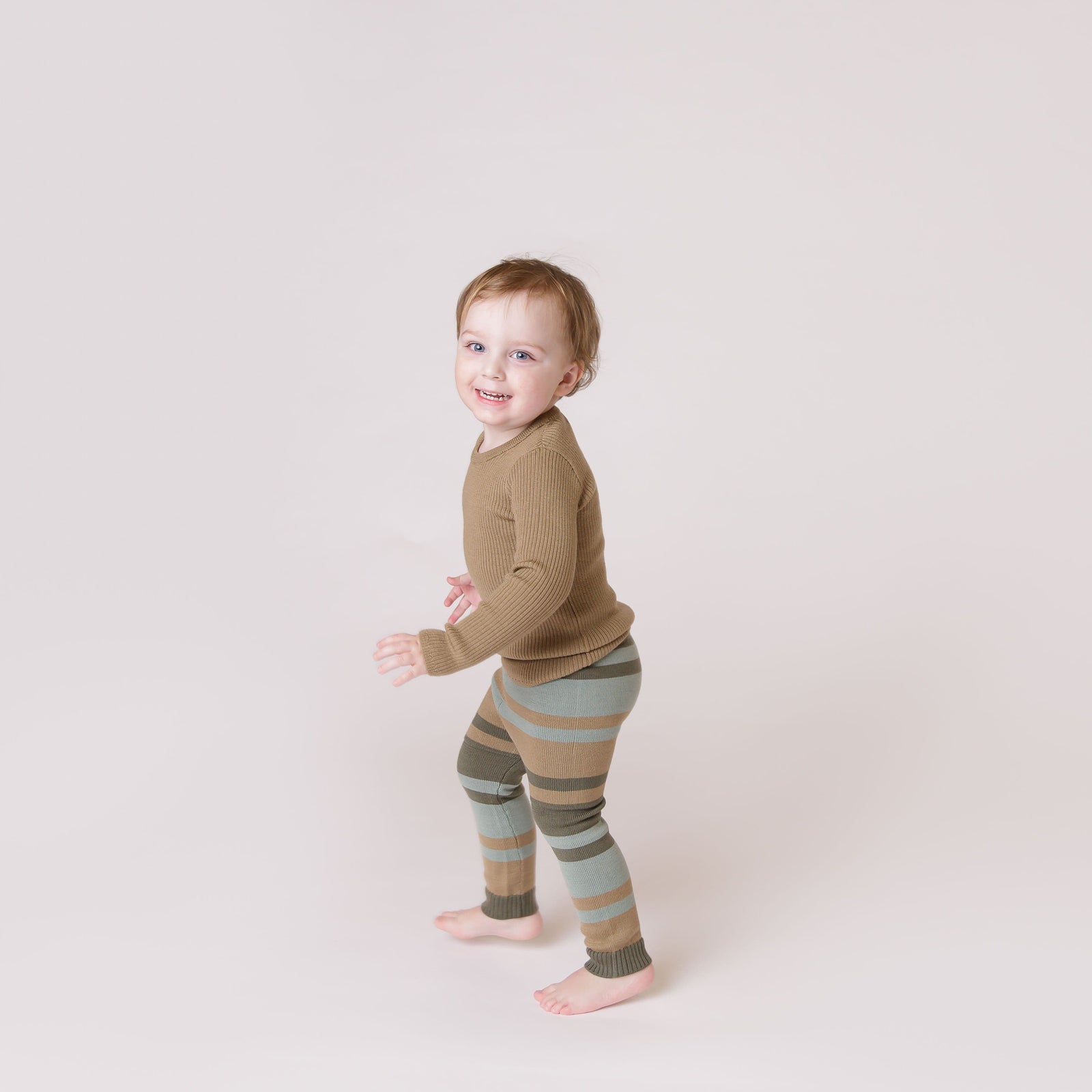 Sloomb Playwoolies - Olive Stripe